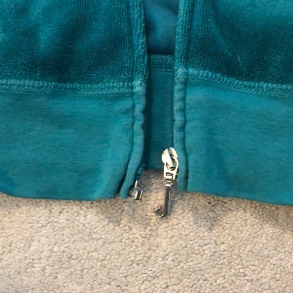 Juicy Couture zip up sweatshirt - Picture 3 of 4